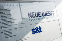 Firmentafel Neue Werft